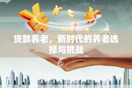黑河贷款养老，新时代的养老选择与挑战